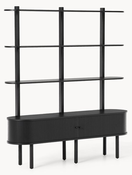 Scaffale con frontale rigato Calary