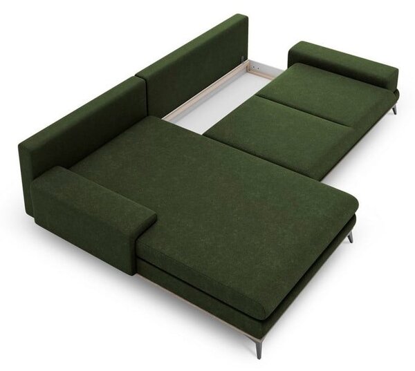 Angolo del divano letto verde chiaro, angolo sinistro Planet - Windsor & Co Sofas