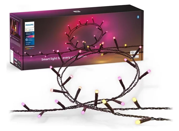 Philips-LED RGBW Catena dimmerabile per esterni HUE WACA 500xLED 44,4 m IP54