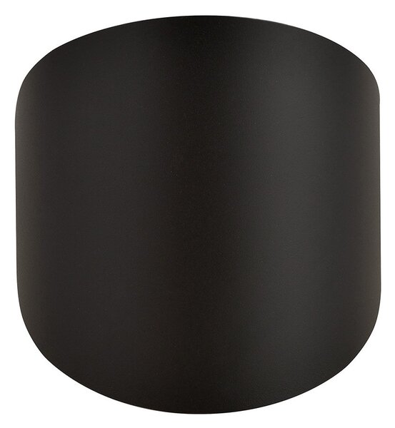 Applique Minimal 1 Luce Indiretta Pavaka In Acciaio Nero
