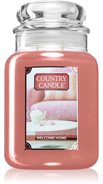 Country Candle Welcome Home candela profumata 652 g