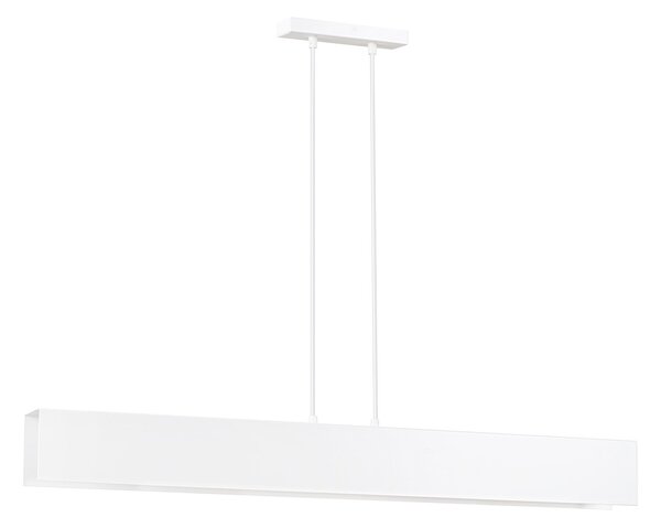 Lampadario Moderno 4 Luci Hsi Wang Mu In Acciaio Bianco