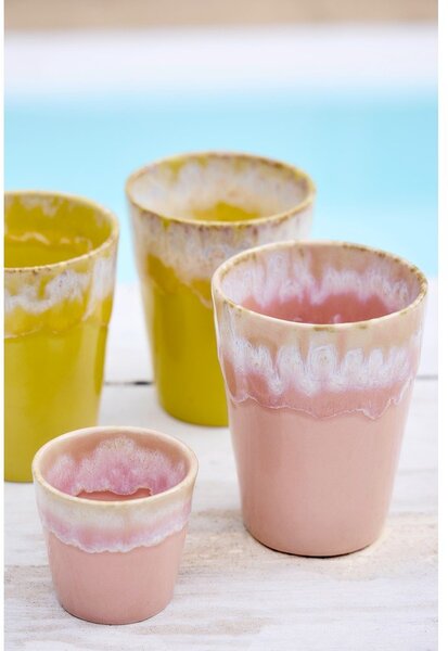 Tazza rosa chiaro in gres 380 ml Grespresso – Costa Nova
