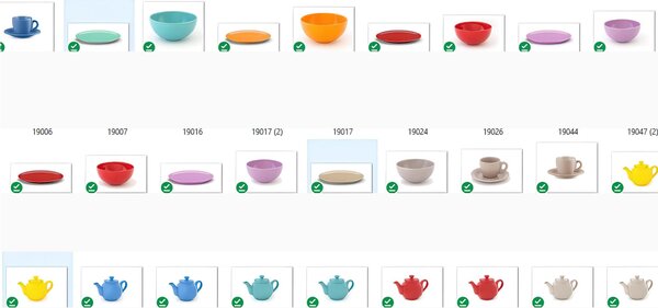 Piatti Rotondi da Portata, Torta, o Pizza set 4 pezzi diametro 32x32x h 2cm - in GRES adatto alla lavastoviglie colore BLU