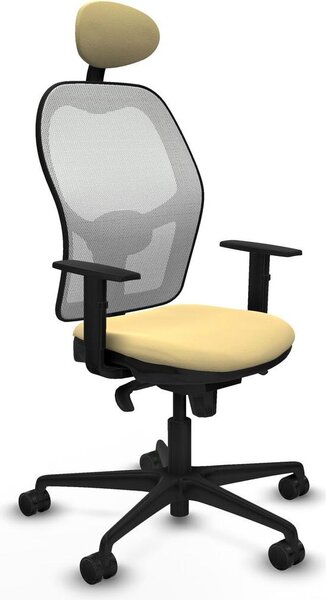 Sedia da ufficio Piqueras y Crespo 1D036N1 Crema