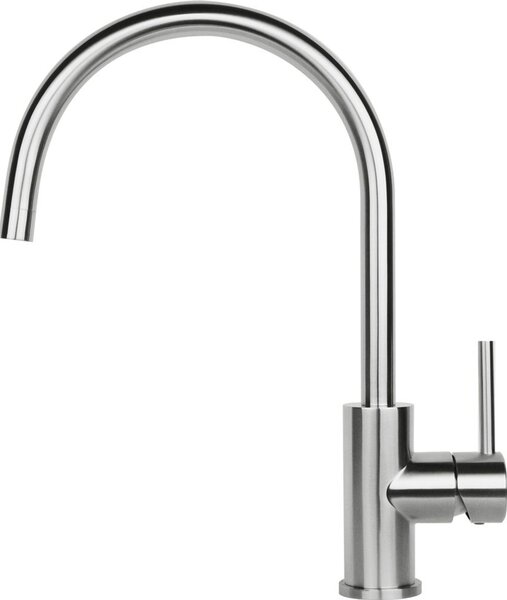 Miscelatore monocomando Reginox Spring in acciaio inox spazzolato