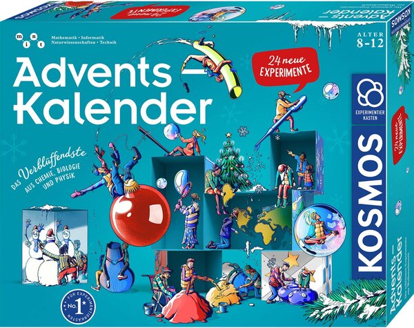 Calendario dell'Avvento Franckh-Kosmos Gli esperimenti più belli