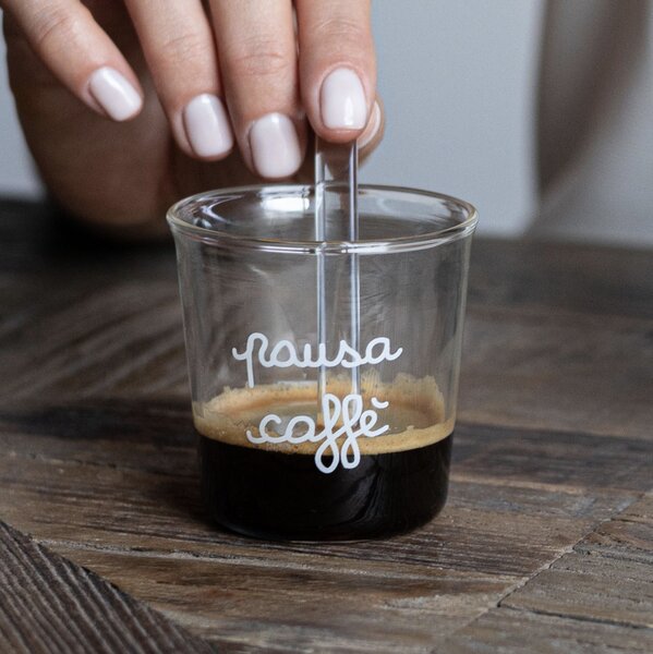SET 4 Bicchierini da Espresso Pausa Caffè