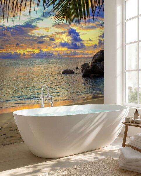 Carta da parati Acqua, nuvola e cielo, Carta da parati Mare, u56299 : Uwalls.it