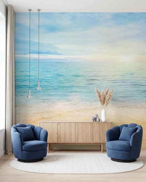 Carta da parati Acqua, nuvola e cielo, Carta da parati Mare, u57176 : Uwalls.it