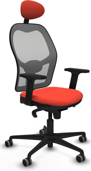 Sedia da ufficio con poggiatesta Jorquera Piqueras y Crespo 2D036G1 Arancione scuro