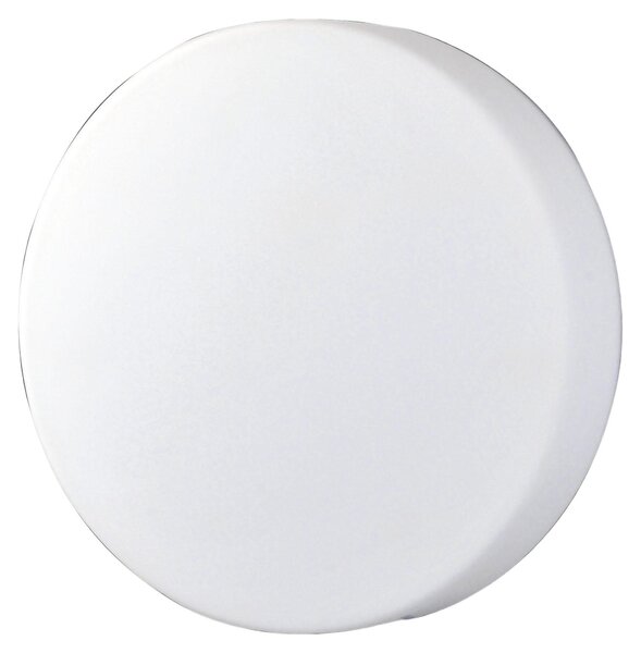 Graff Plafoniera Moderna in Metallo e Vetro Soffiato, Design Elegante Bianco, Attacco E27 per 2 Lampadine, Diametro 40cm, Classe I, IP20, 3209-65-102