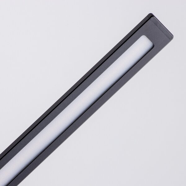 Brilagi - Lampada da tavolo LED dimmerabile a sfioramento con ricarica wireless QI LED/7W/5V 3000/4000/6000K nera