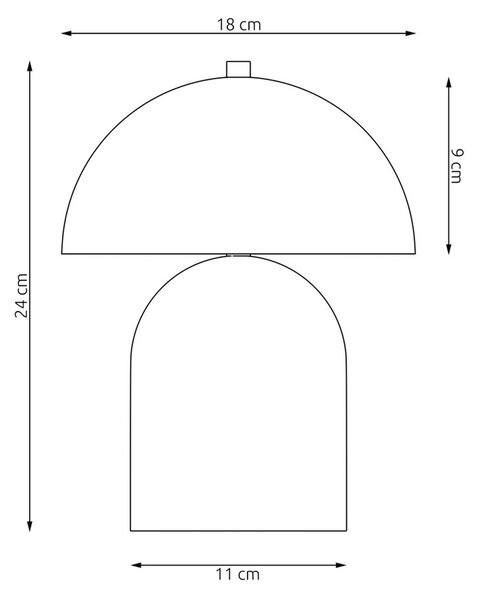 Lampada Da Tavolo Moderna Ennosigaeo Acciaio Nero 2 Luci G9