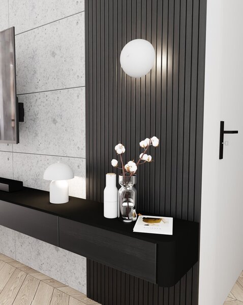 Lampada Da Tavolo Moderna Ennosigaeo Acciaio Bianco 2 Luci G9