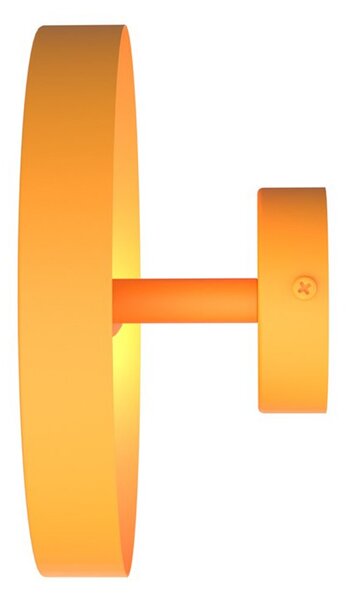 Applique Minimal Ennosigaeo Acciaio Arancione 2 Luci G9