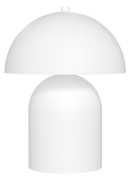 Lampada Da Tavolo Moderna Ennosigaeo Acciaio Bianco 2 Luci G9