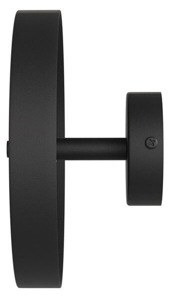 Applique Minimal Ennosigaeo Acciaio Nero 2 Luci G9