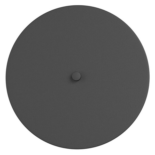 Applique Minimal Ennosigaeo Acciaio Nero 2 Luci G9