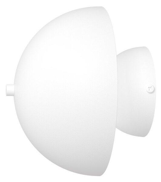 Applique Moderna Ennosigaeo Acciaio Bianco 2 Luci G9