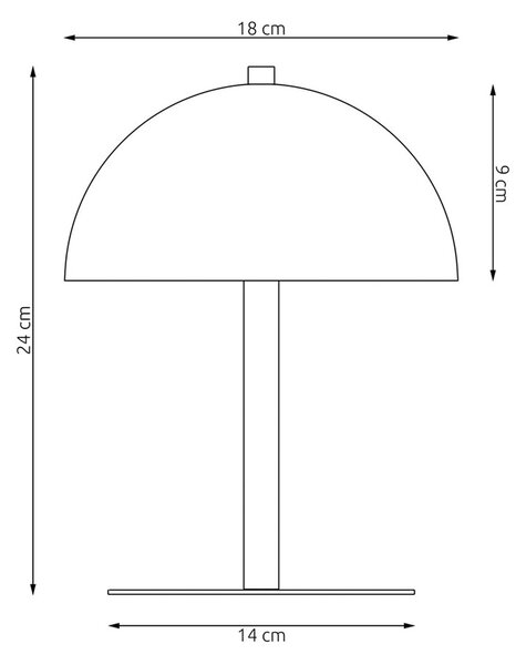 Lampada Da Tavolo Moderna Gradivo Acciaio Nero 2 Luci G9