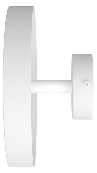 Applique Minimal Ennosigaeo Acciaio Bianco 2 Luci G9