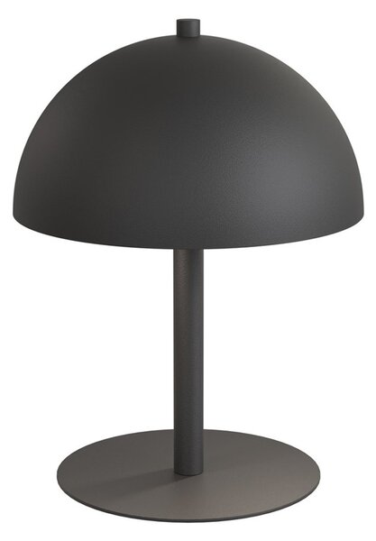 Lampada Da Tavolo Moderna Gradivo Acciaio Nero 2 Luci G9