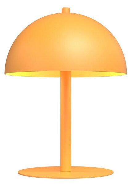 Lampada Da Tavolo Moderna Gradivo Acciaio Arancione 2 Luci G9