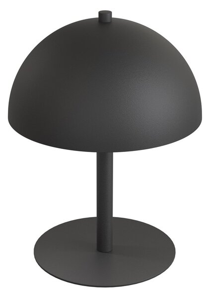Lampada Da Tavolo Moderna Gradivo Acciaio Nero 2 Luci G9