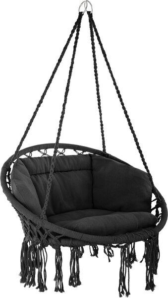 Tectake® poltrona sospesa Grazia 80 x 72 x 125 cm