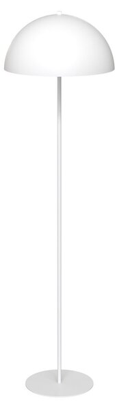 Piantana Moderno Pallade Acciaio Bianco 1 Luce E27