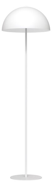 Piantana Moderno Pallade Acciaio Bianco 1 Luce E27