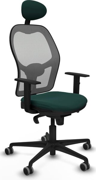 Sedia da ufficio con poggiatesta Jorquera Piqueras y Crespo 1D036G1 verde
