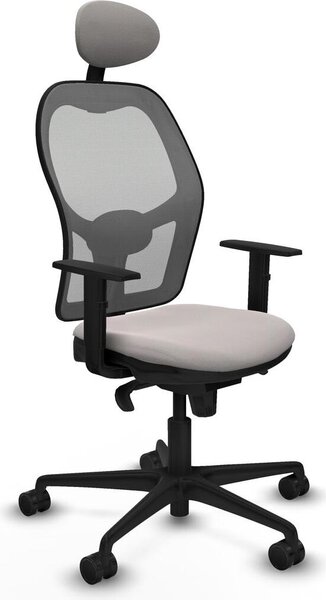 Sedia da ufficio con poggiatesta Jorquera Piqueras y Crespo 1D036N1 Bianco