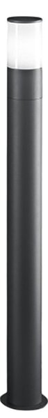 Lampioncino esterno ip54 perenz sigaro 8328 a e27 led metallo alluminio acrilico antracite opaco - Perenz