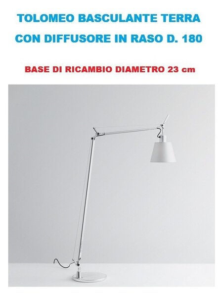 Artemide base per Tolomeo basculante terra