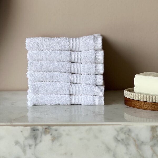 Coin Asciugamano In Puro Cotone Tinto Filo A Righe Pezzi Unici Negozio - Foto 11