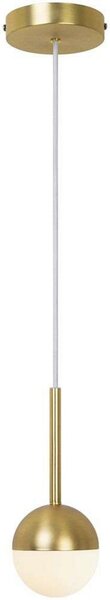 Lampada a sospensione Nordlux, Contina, dimmerabile, Dorato / Ottone, Soggiorno, Metallo, Design
