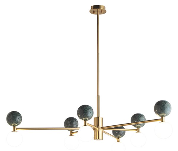 Lampadari Aromas del Campo, Dalt, dimmerabile, Dorato / Ottone, Sala da pranzo, Metallo, Moderno