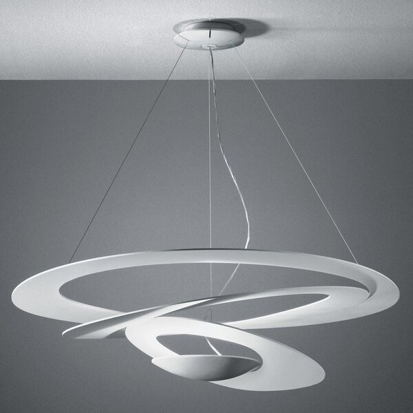 Lampada a sospensione Artemide, Pirce Micro, dimmerabile, Bianco, Soggiorno, Metallo, Design