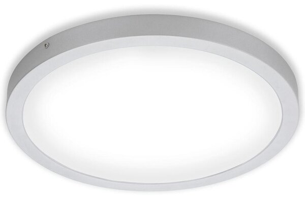 Lampada da soffitto a LED 24,5 W 4000K cromato opaco IP20 Ø40,5cm Briloner