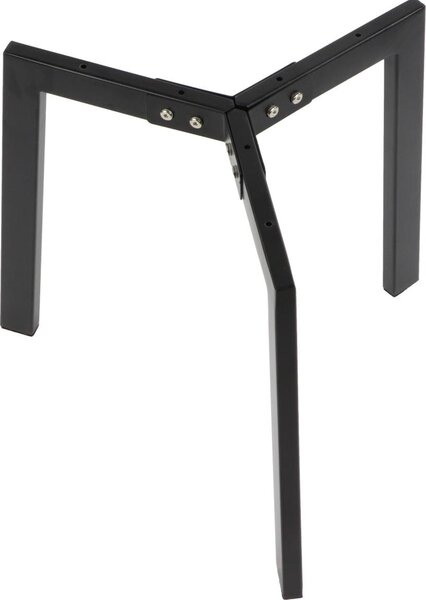 Base in metallo / struttura per tavolo NY-L02, per ufficio, hotel, ristorante, bar, casa, diametro 55 cm, altezza 42 cm, nero