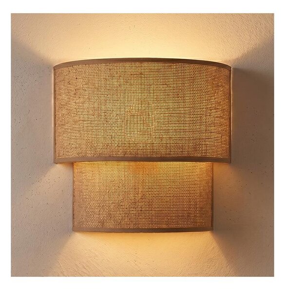 Brilagi - Lampada da parete LED BOHO ECO 1xE27/10W/230V beige