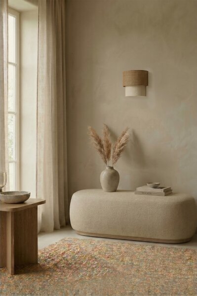 Brilagi - Lampada da parete LED BOHO ECO 1xE27/10W/230V beige/crema