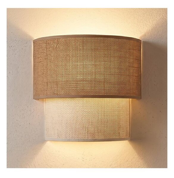Brilagi - Lampada da parete LED BOHO ECO 1xE27/10W/230V beige/crema