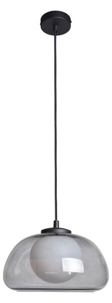 ITALUX PND-54637-1-BK-SG -Lampadario a sospensione su cavo AINALE 1xG9/7W/230V nero/fumé