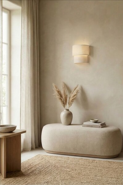 Brilagi - Lampada da parete LED BOHO ECO 1xE27/10W/230V crema