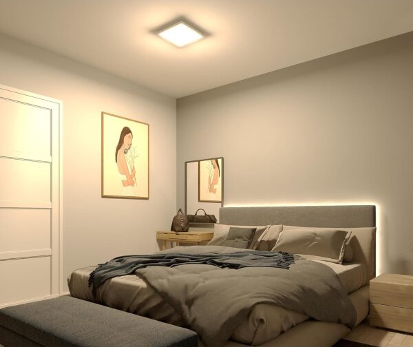 Philips - Plafoniera LED dimmerabile LED/15W/230V 2700K 39,5x39,5 cm