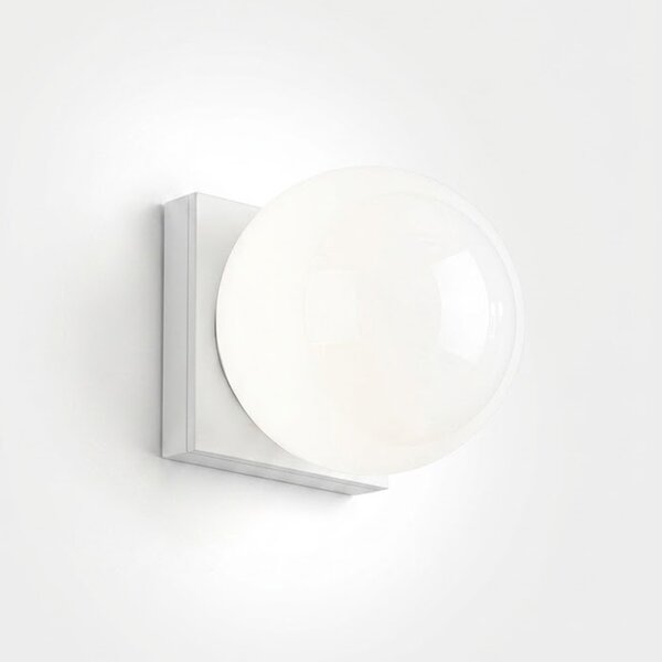 Plafoniera Moderna Dot Metallo Bianco Opaco Led 8W Ip40