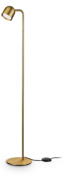 Lampada Da Terra Dodo Ottone 9W Dimmerabile Ideal Lux
